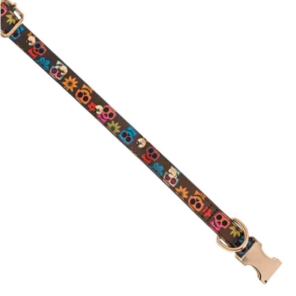 Disney COCO Sugar Skull Dog Collar Size Medium